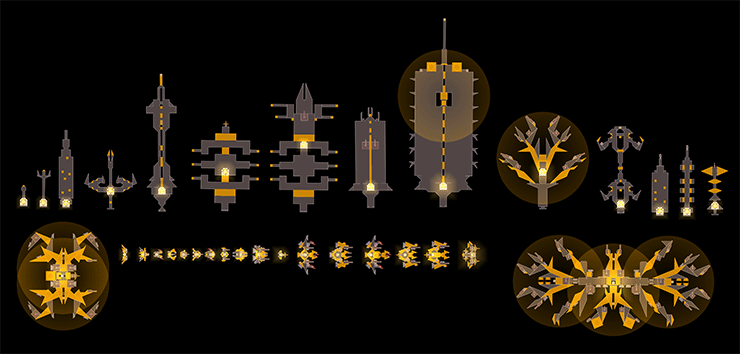 All the Bee ships