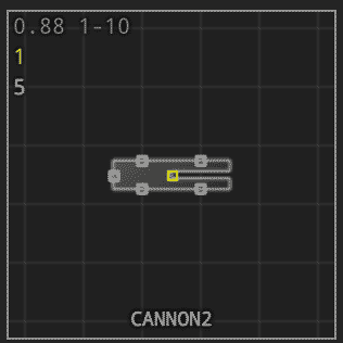 CANNON2 shape