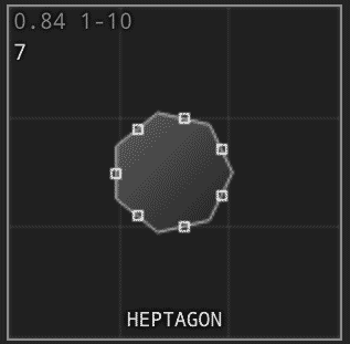 HEPTAGON shape